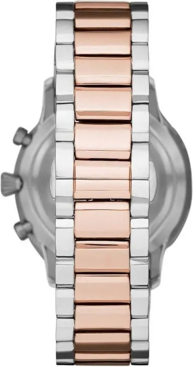 Элегантные двухцветные часы Emporio Armani Classic для мужчин