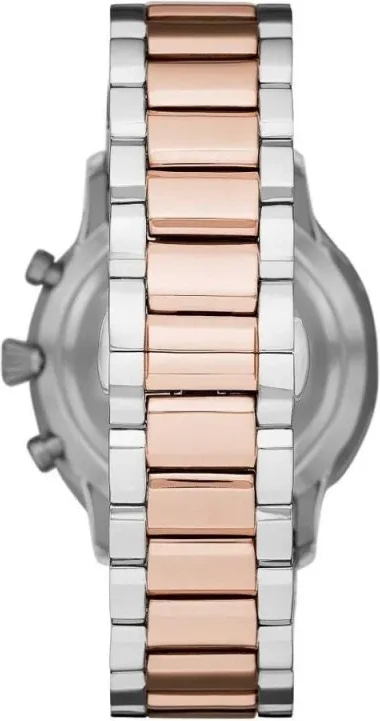 Элегантные двухцветные часы Emporio Armani Classic для мужчин