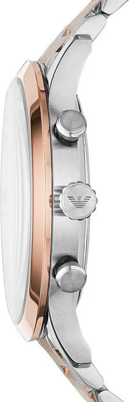 Элегантные двухцветные часы Emporio Armani Classic для мужчин