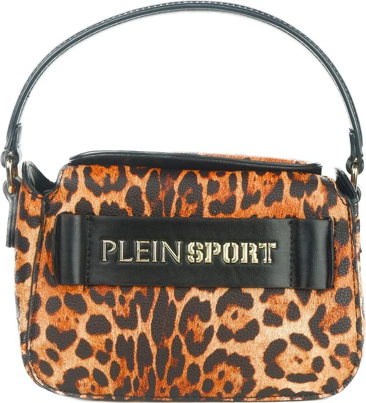 Сумка через плечо Plein Sport Chic с леопардовым принтом