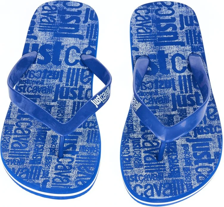 Сандалии Just Cavalli Голубые EVA Мужские
