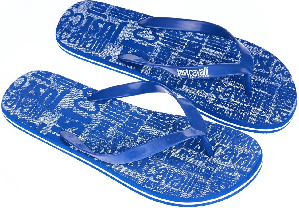 Сандалии Just Cavalli Голубые EVA Мужские