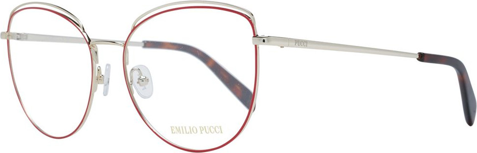 Оправа для очков Emilio Pucci красная металлическая