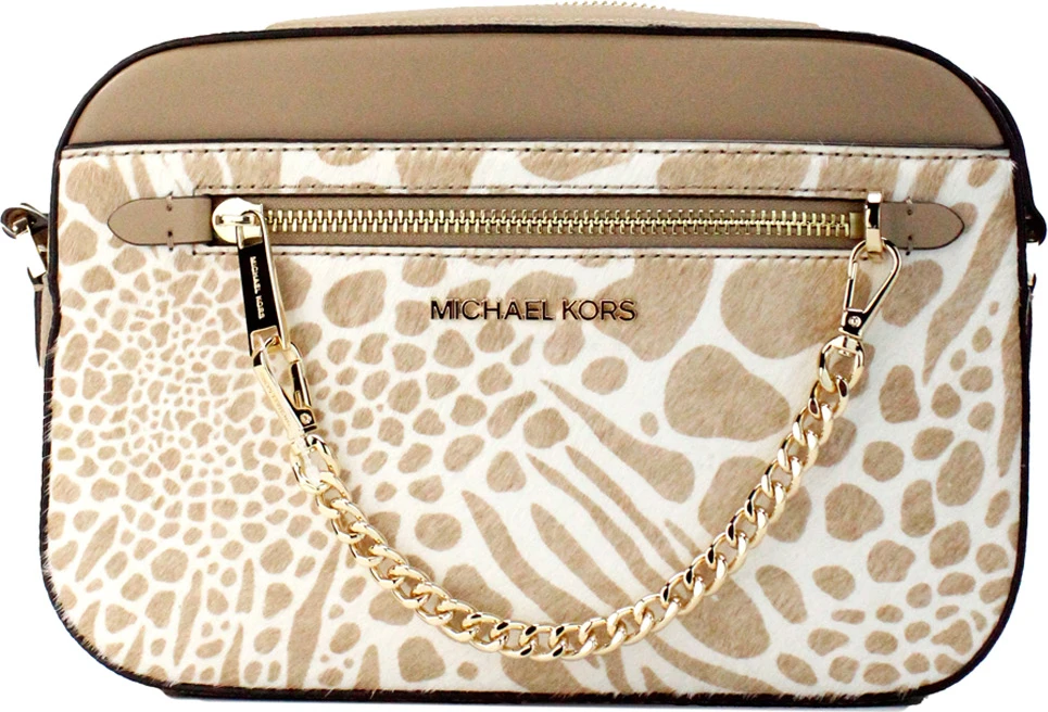 Сумка через плечо Michael Kors Jet Set Large East West Zip Chain
