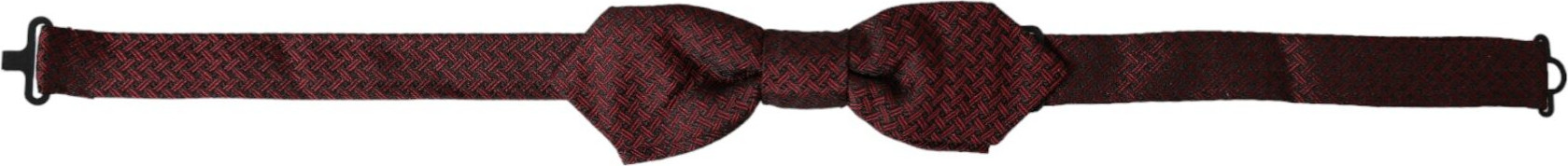 Галстук-бабочка Dolce & Gabbana Красный Шелковый Фантазия