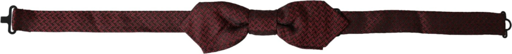 Галстук-бабочка Dolce & Gabbana Красный Шелковый Фантазия