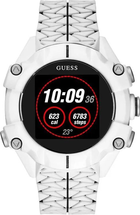 Часы GUESS White Resin Watch