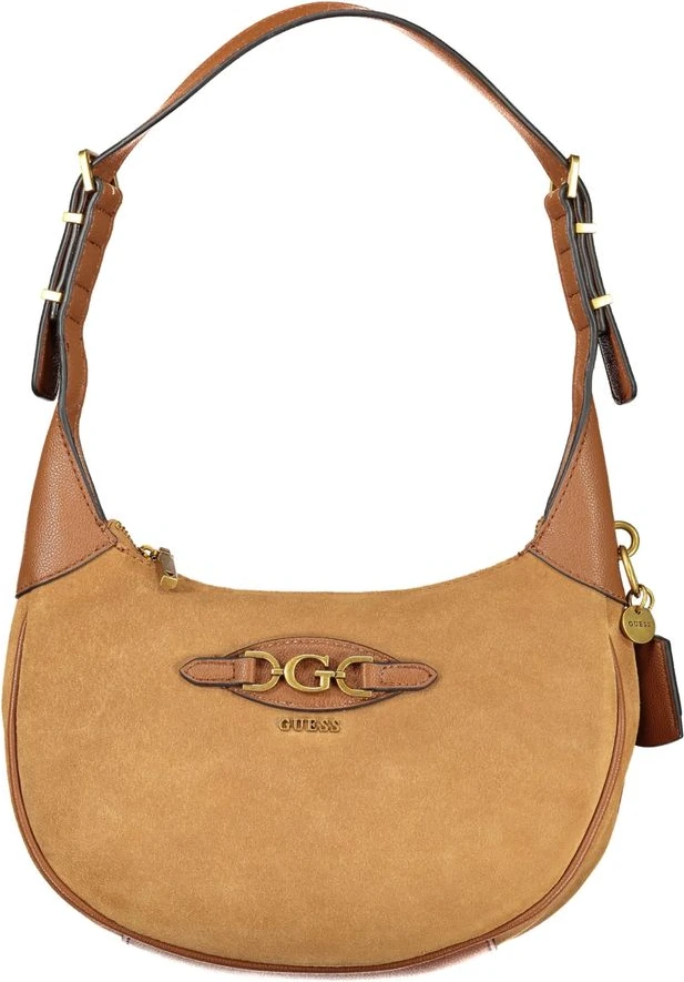 Сумка Guess Shoes Коричневая Полиэтилен