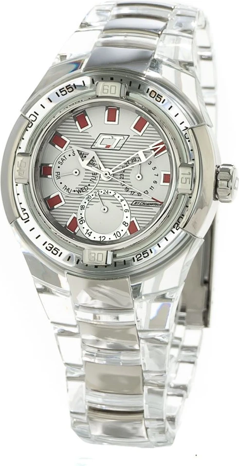 Часы Chronotech Прозрачный Поликарбонат
