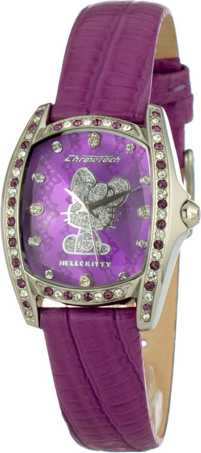 Часы Chronotech Фиолетовая Кожа