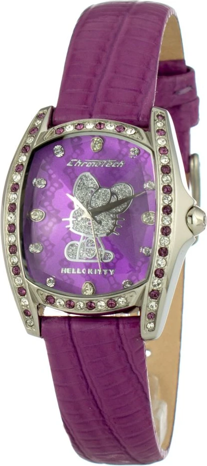 Часы Chronotech Фиолетовая Кожа
