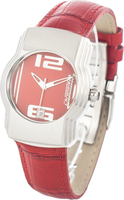Часы Chronotech Красная Кожа