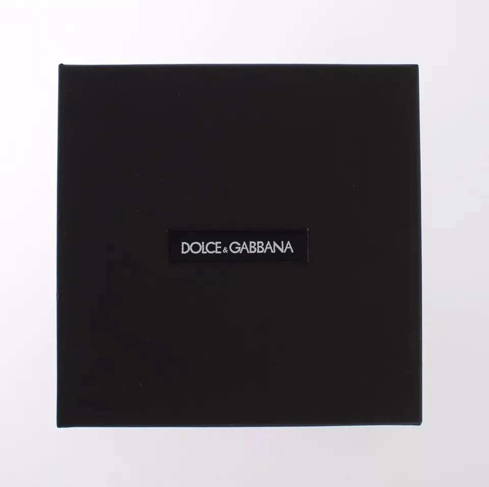 Брелок Dolce & Gabbana Мультицветный Рафия Кожа Застежка Держатель Цепочка