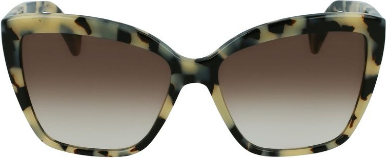 Солнечные очки Lanvin Серого ацетата