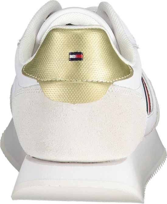 Белые кроссовки Tommy Hilfiger из полиэстера