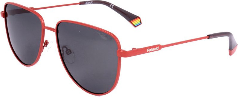 Солнцезащитные очки Polaroid Оранжевые из Нержавеющей Стали