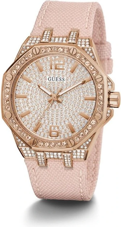 Часы GUESS Многоцветные кожаные часы