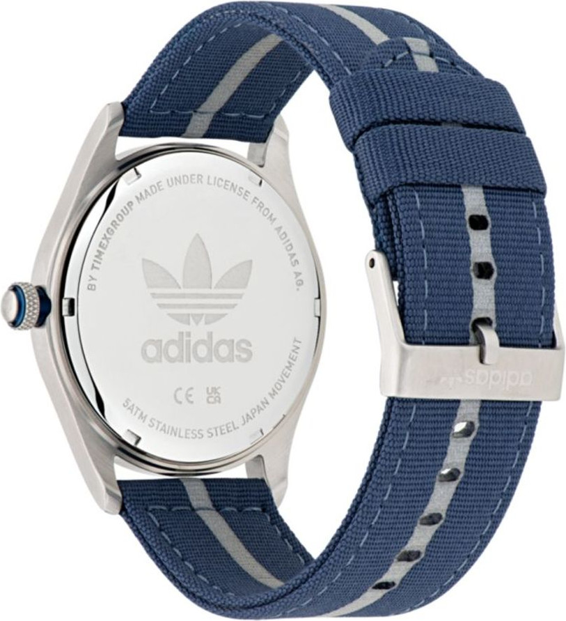 Часы Adidas Синяя Ткань