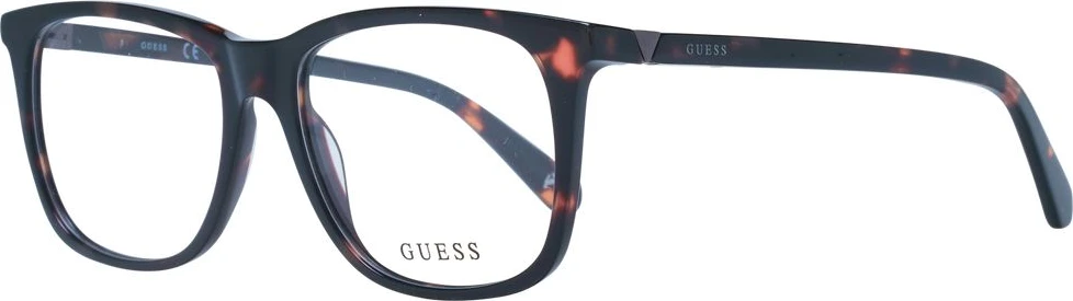 Коричневые пластиковые очки (оправа) GUESS