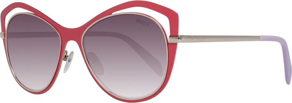Солнечные очки Emilio Pucci Красный Металл