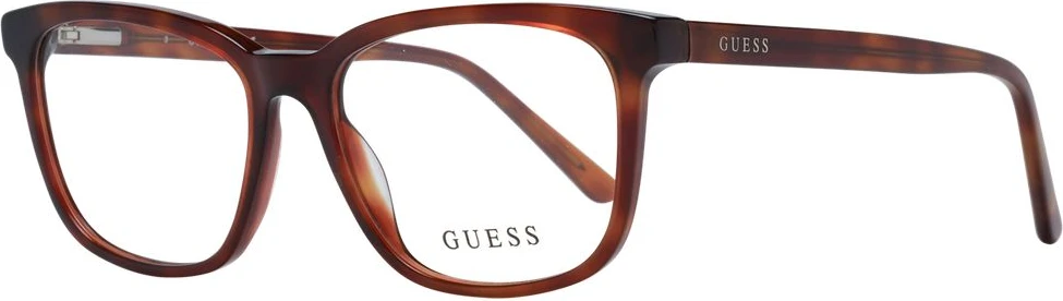 Коричневая пластиковая оправа для очков GUESS