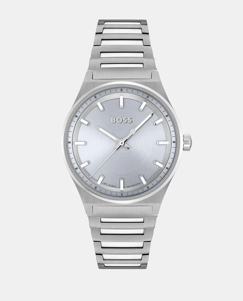 Часы Hugo Boss Серебряные из нержавеющей стали