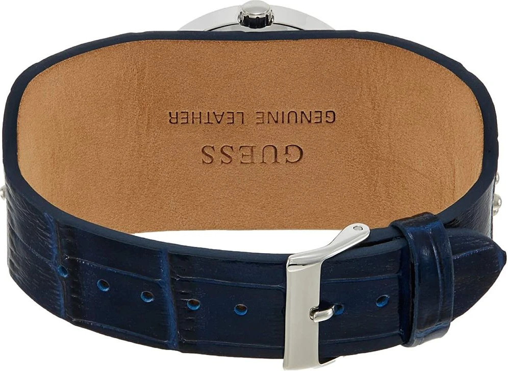 Часы GUESS Синие кожаные часы
