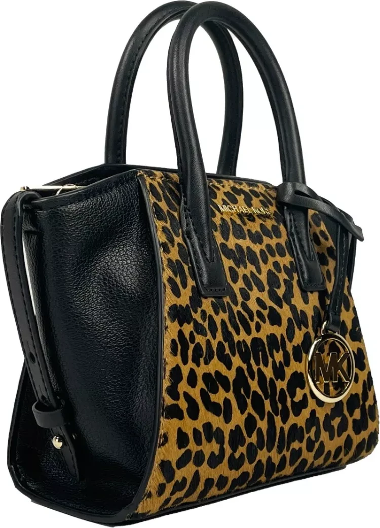 Сумка Satchel Michael Kors Avril XS Black Cheetah