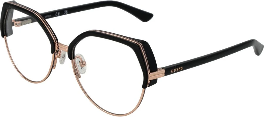 Черная пластиковая оправа для очков GUESS