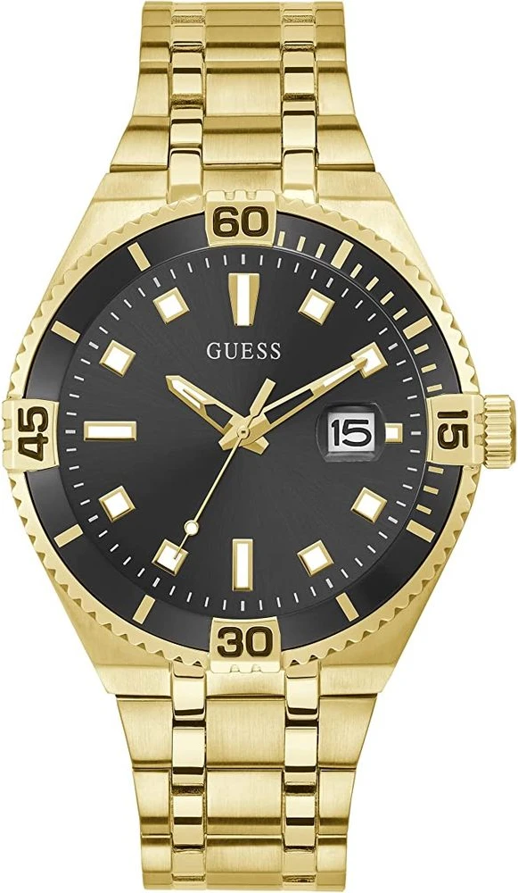 Часы GUESS Золотые из нержавеющей стали