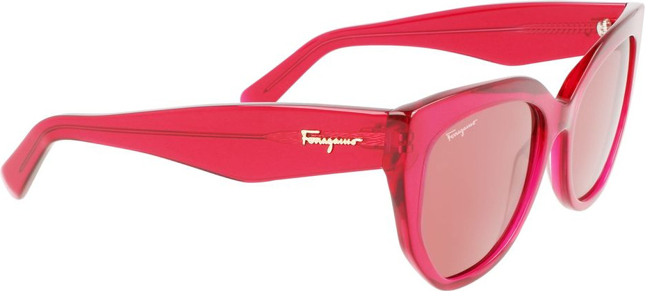 Солнцезащитные очки Ferragamo Красный Ацетат