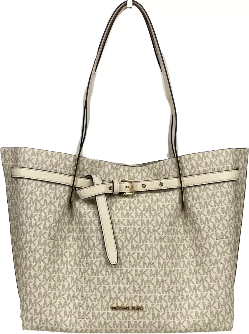 Сумка-тоут Michael Kors Emilia Large Signature PVC Tote Bag Purse