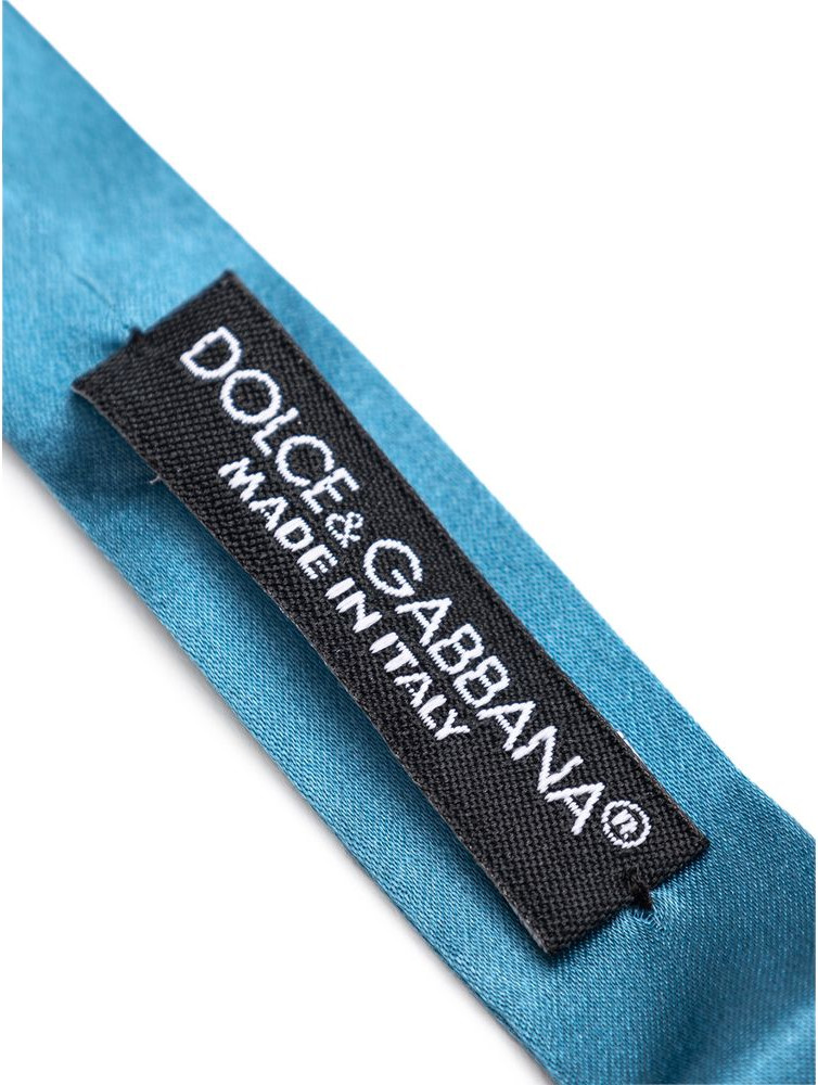 Галстук-бабочка Dolce & Gabbana Синий Шелк