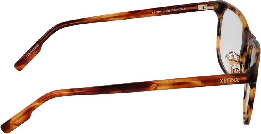 Очки Ermenegildo Zegna коричневые ацетатные