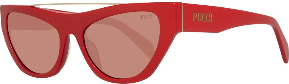Солнцезащитные очки Emilio Pucci Красный Металл