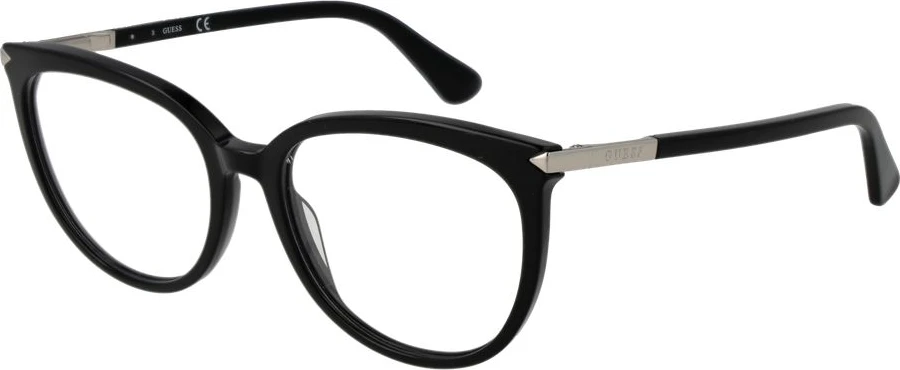 Черная пластиковая оправа для очков GUESS