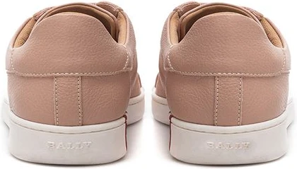 Кроссовки Bally Розовые Кожаные Низкие