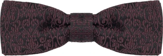 Галстук-бабочка Dolce & Gabbana Черный шелк
