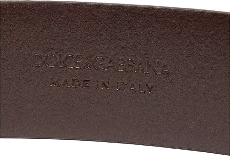Ремень Dolce & Gabbana Бархатный с логотипом