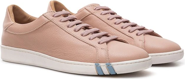 Кроссовки Bally из розовой кожи