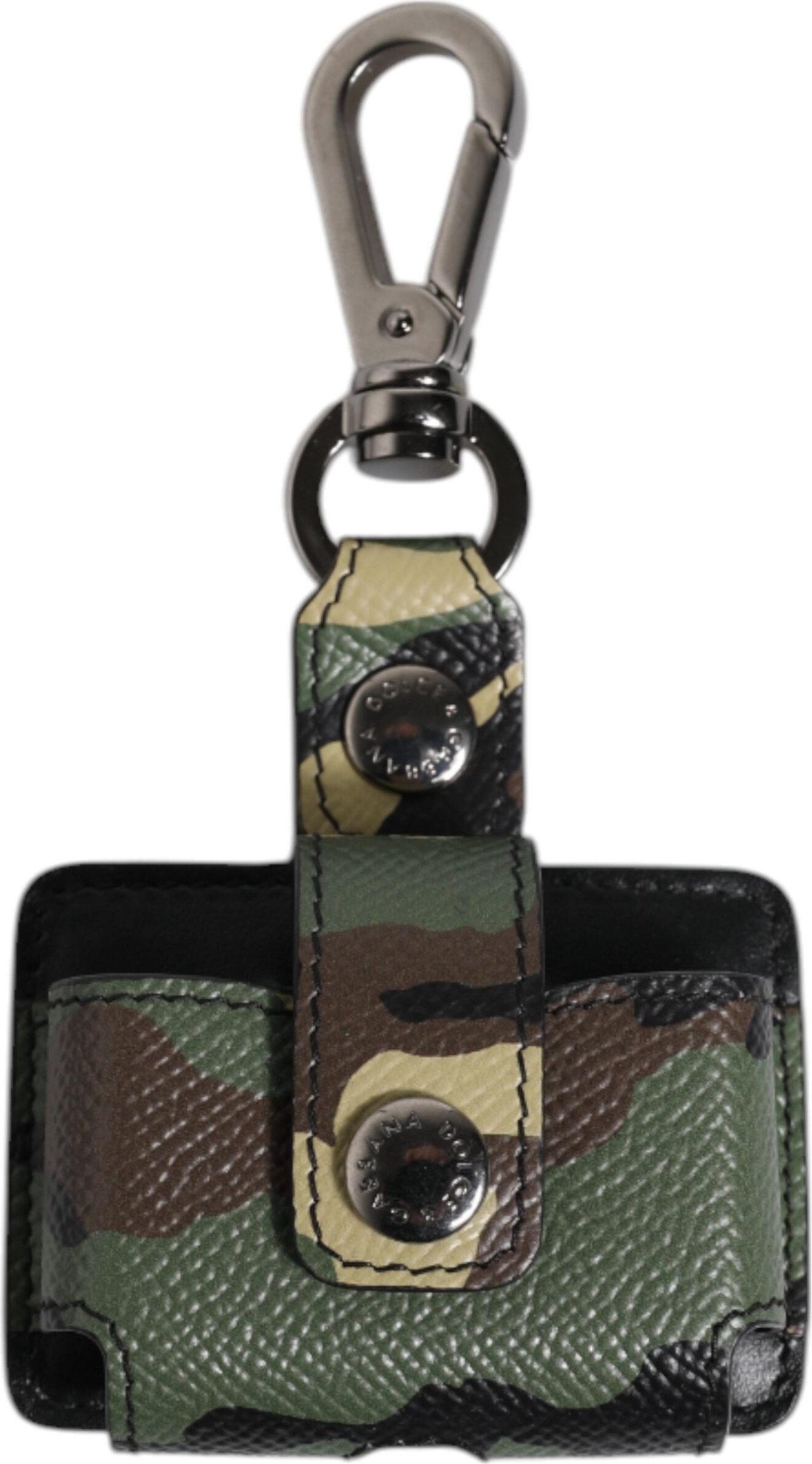 Чехол Case Dolce & Gabbana Мультицветный Камуфляж Кожаный для Airpods
