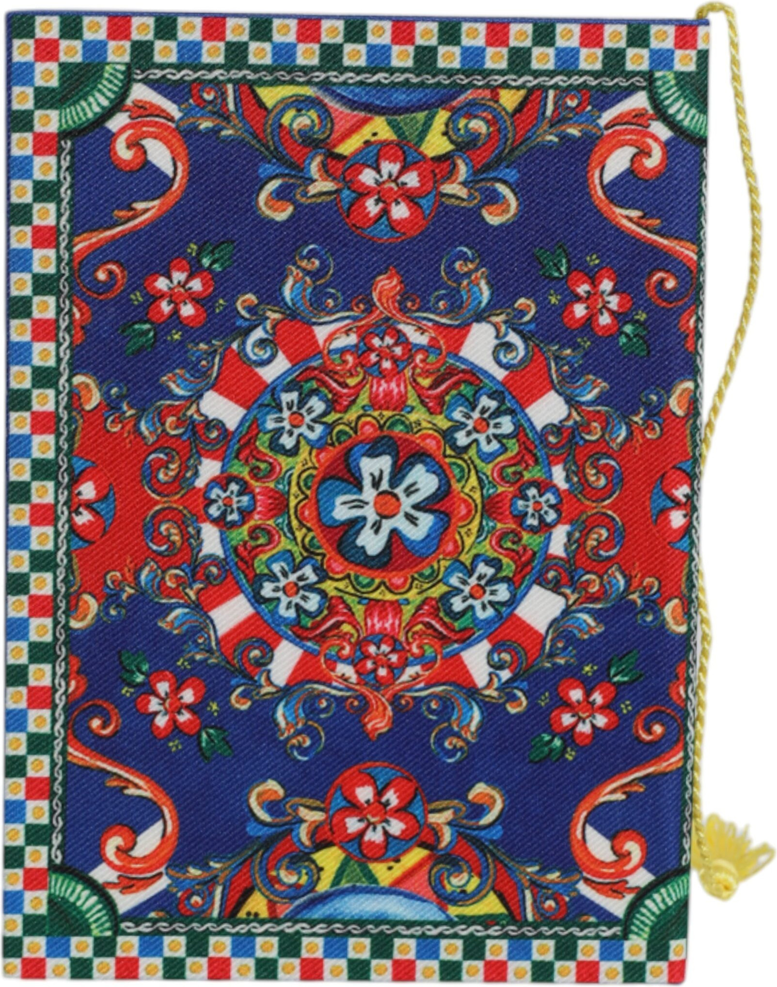 Блокнот Dolce & Gabbana с принтом Carretto Siciliano