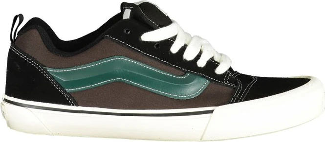 Кроссовки Vans Черная кожа