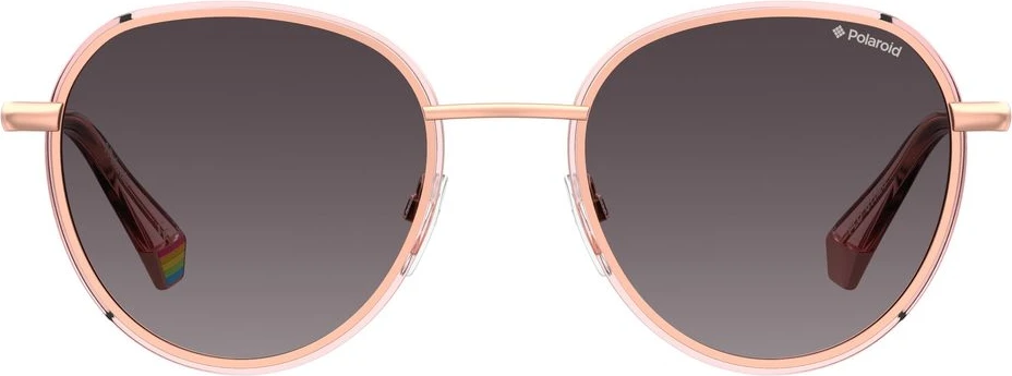 Солнцезащитные очки Polaroid Rose Gold Metal Sunglasses