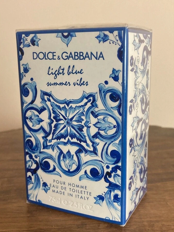 Туалетная вода Dolce & Gabbana Light Blue Pour Homme Summer Vibes
