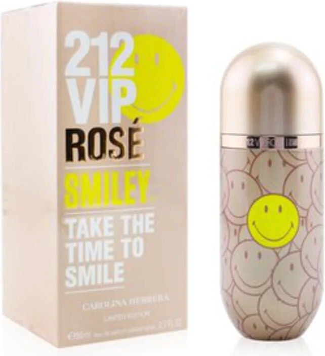 Eau de Parfum Carolina Herrera 212 VIP Rose Smiley
