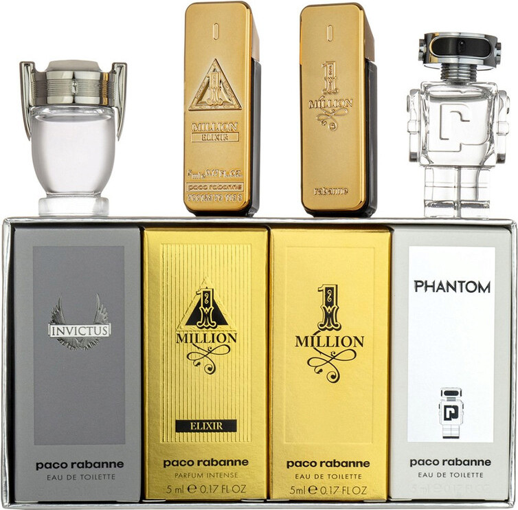 Мужской мини-набор Paco Rabanne 4 аромата