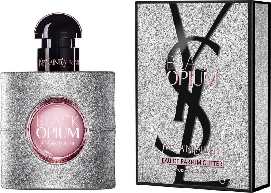 Yves Saint Laurent Черный Опиум Блёстки