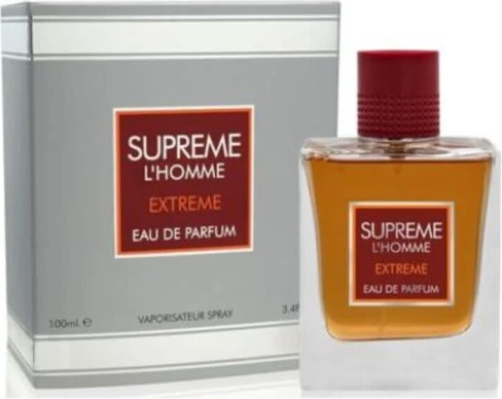 Eau de Parfum Fragrance World Supreme L'Homme Extreme