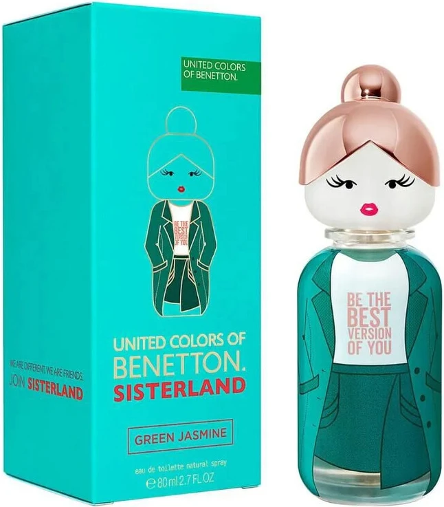 Eau De Toilette Benetton Sisterland Green Jasmine